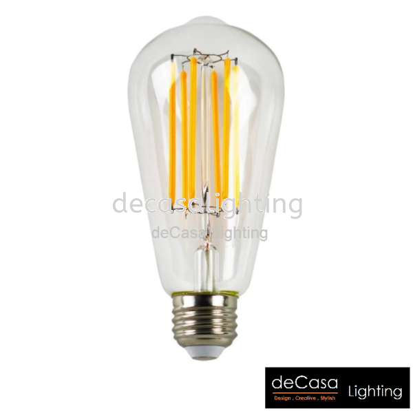 LED EDISON BULB-8W-ST64 BULB / MENTOL Selangor, Kuala Lumpur (KL), Puchong, Malaysia Supplier, Suppliers, Supply, Supplies | Decasa Lighting Sdn Bhd