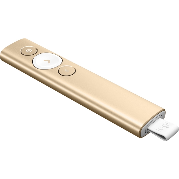 Logitech Spotlight Presentation Remote-gold Logitech Presenter Skudai, Johor Bahru (JB), Malaysia Supplier, Retailer, Supply, Supplies | Intelisys Technology Sdn Bhd