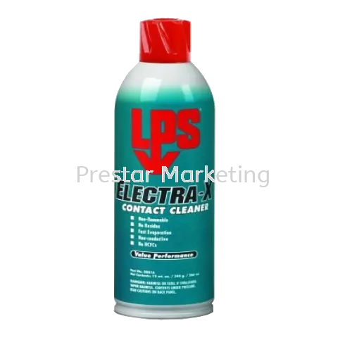 LPS ELECTRA-X NONFLAMMABLE CONTACT CLEANER 00816