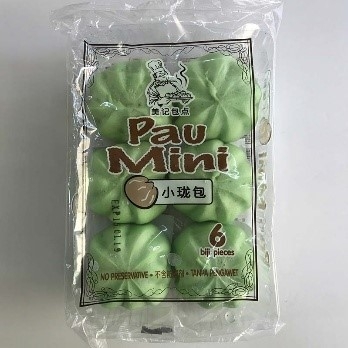 Pau Mini-Pandan (6pcs) Bun / Mantou Selangor, Malaysia, Kuala Lumpur (KL), Kepong Supplier, Delivery, Supply, Supplies | H&H FROZEN WHOLESALE