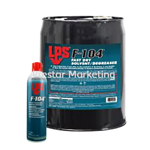 LPS F-104 FAST DRY SOLVENT DEGREASER HEAVY-DUTY DEGREASER WITH 40oC (104o) FLASH POINT 