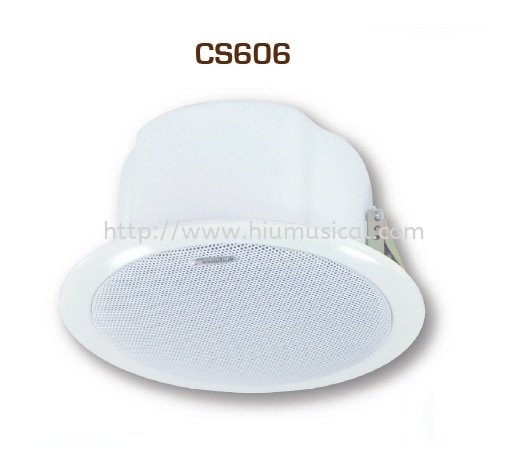 Amperes CS606 Ceiling Speakers Amperes Public Address System Johor Bahru JB Malaysia Supply Supplier, Services & Repair | HMI Audio Visual Sdn Bhd