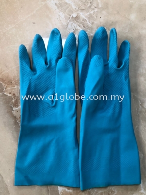 Nitrile Industrial glove flocklined