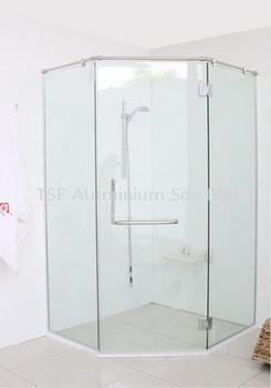  Shower Screen Fixed Glass & Door Johor Bahru (JB), Malaysia, Mount Austin Supplier, Installation, Design, Contractor | TSF Aluminium Sdn Bhd
