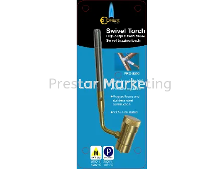 OREX - PRO SWIVEL TORCH WITHOUT IGNITION