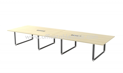 PYRAMID RECTANGULAR CONFERENCE MEETING OFFICE TABLE (C/W FLIPPER COVER) AOVB 48