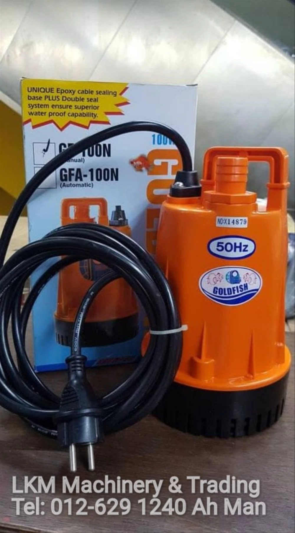 Goldfish Light-weight Submersible Pump 100W GF-100N