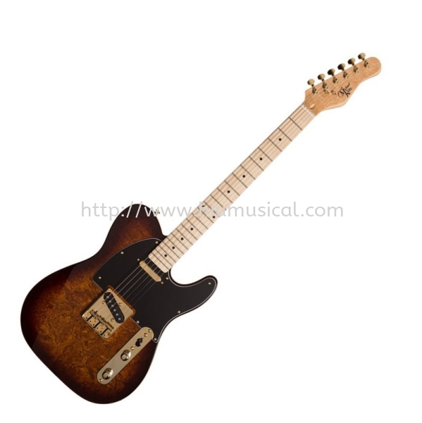 Michael Kelly CC50BB Burl Burst Edition Electric Guitar Michael Kelly Electric Guitar Guitars Johor Bahru JB Malaysia Supply Supplier, Services & Repair | HMI Audio Visual Sdn Bhd