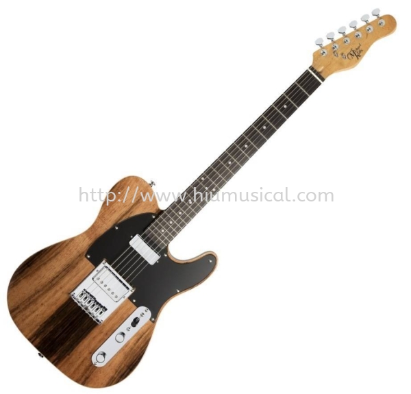 Michael Kelly CC55EB Custom Collection 55 Ebony Electric Guitar Michael Kelly Electric Guitar Guitars Johor Bahru JB Malaysia Supply Supplier, Services & Repair | HMI Audio Visual Sdn Bhd