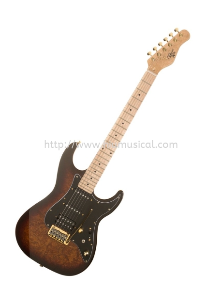 Michael Kelly CC60BB Burl Burst Edition Michael Kelly Electric Guitar Guitars Johor Bahru JB Malaysia Supply Supplier, Services & Repair | HMI Audio Visual Sdn Bhd