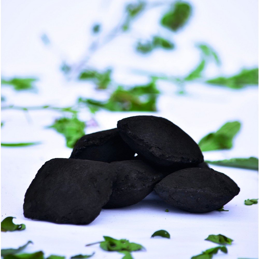 Pillow Shaped Charcoal Briquette