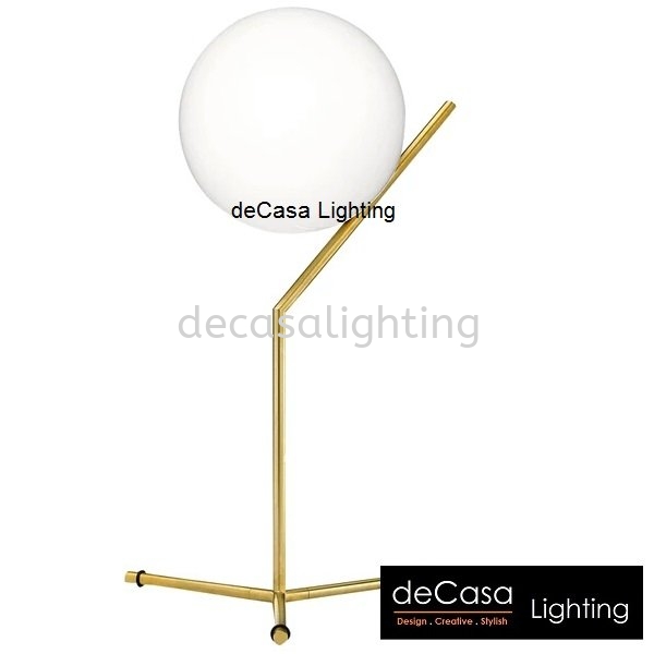 FP-T1169-GD-C Glass / Metal Design Table Lamp TABLE LAMP Selangor, Kuala Lumpur (KL), Puchong, Malaysia Supplier, Suppliers, Supply, Supplies | Decasa Lighting Sdn Bhd