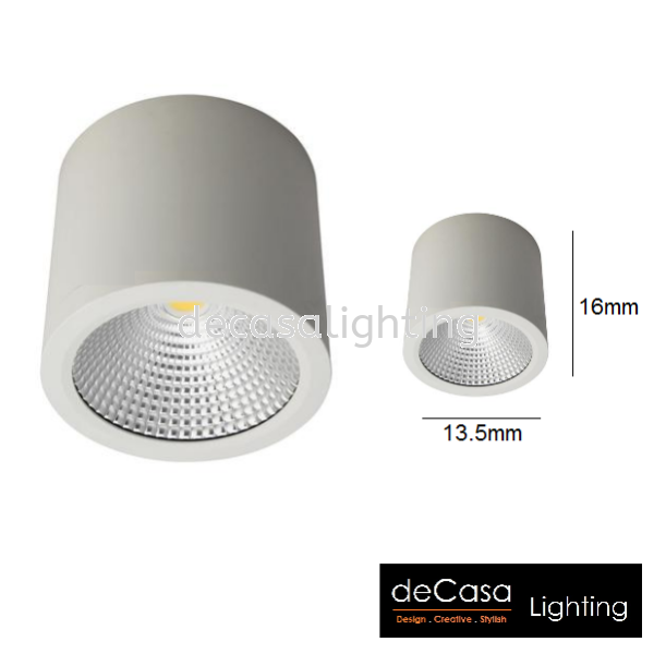 20W SURFACE DOWNLIGHT - WARM WHITE DPN-SDL-4410-20W-WW-WHITE Surface Downlight DOWNLIGHT (SURFACE / RECESSED) Selangor, Kuala Lumpur (KL), Puchong, Malaysia Supplier, Suppliers, Supply, Supplies | Decasa Lighting Sdn Bhd