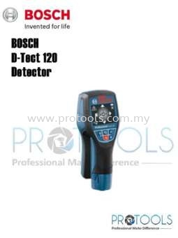 BOSCH D-TECT 120 WALL SCANNER PROFESSIONAL DETECTOR - SOLO Others
