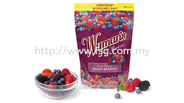 Wyman's Mixed Berries 15oz Wyman's Frozen Fruit  Kuala Lumpur (KL), Selangor, Malaysia Supplier, Supply, Supplies, Distributor | Five Star Gourmet Sdn Bhd