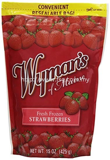 Wyman's Strawberries 15oz Wyman's Frozen Fruit  Kuala Lumpur (KL), Selangor, Malaysia Supplier, Supply, Supplies, Distributor | Five Star Gourmet Sdn Bhd