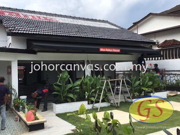 Mee Rebus Awning Retractable Awning  Awning Johor Bahru (JB), Malaysia, Larkin Supplier, Manufacturer, Supply, Supplies | Guan Seng Canvas Sdn Bhd