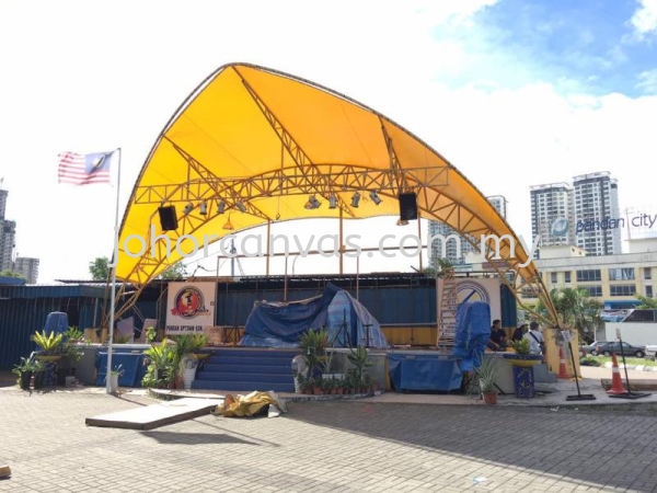 Tensile Shade for Stage Membrane Johor Bahru (JB), Malaysia, Larkin Supplier, Manufacturer, Supply, Supplies | Guan Seng Canvas Sdn Bhd