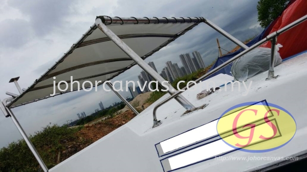 Shade for Boat Yacht / Marine Johor Bahru (JB), Malaysia, Larkin Supplier, Manufacturer, Supply, Supplies | Guan Seng Canvas Sdn Bhd