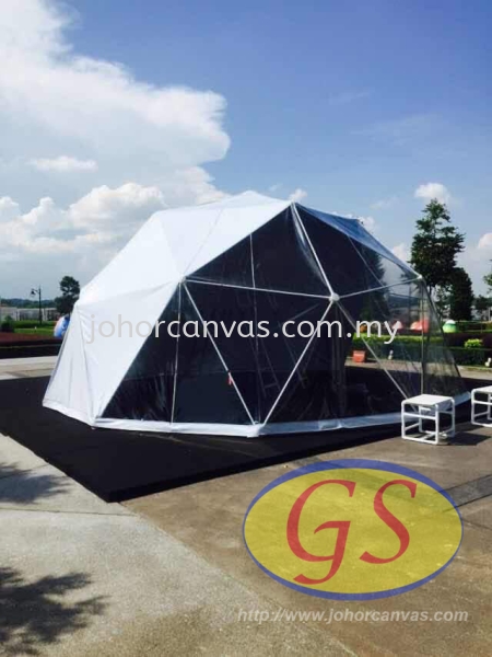 Air Conditioned Dome Canopy Dome Shape Canopy Canopy Johor Bahru (JB), Malaysia, Larkin Supplier, Manufacturer, Supply, Supplies | Guan Seng Canvas Sdn Bhd