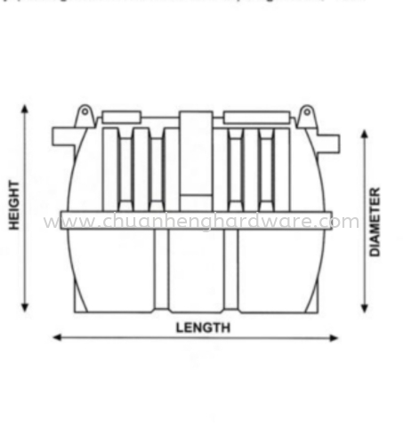 H.DP.E septic tank