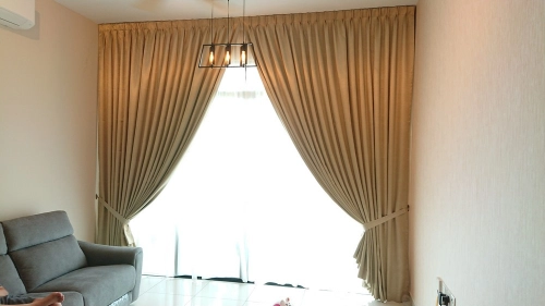 Luxez Hotel Sateen Curtains / Langsir Hotel