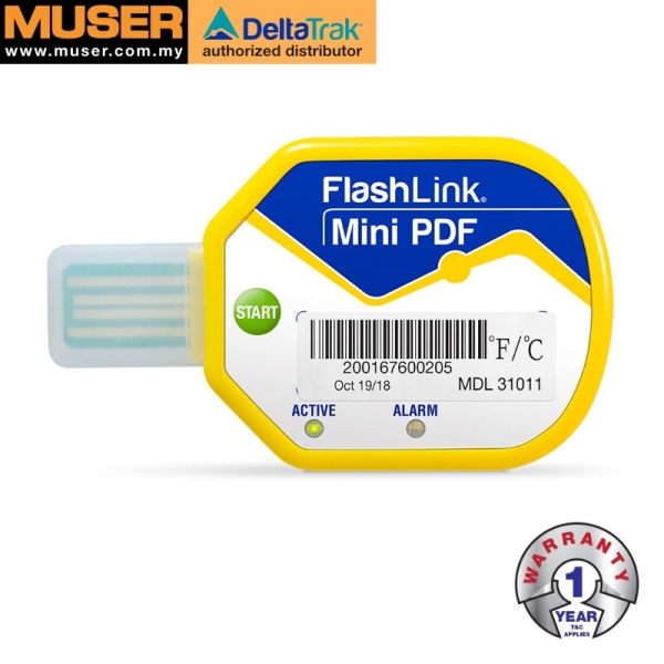 DeltaTrak 31011 | FlashLink® Mini PDF In-Transit Logger In-Transit Data Loggers DeltaTrak Kuala Lumpur (KL), Malaysia, Selangor, Sunway Velocity Supplier, Suppliers, Supply, Supplies | Muser Apac Sdn Bhd