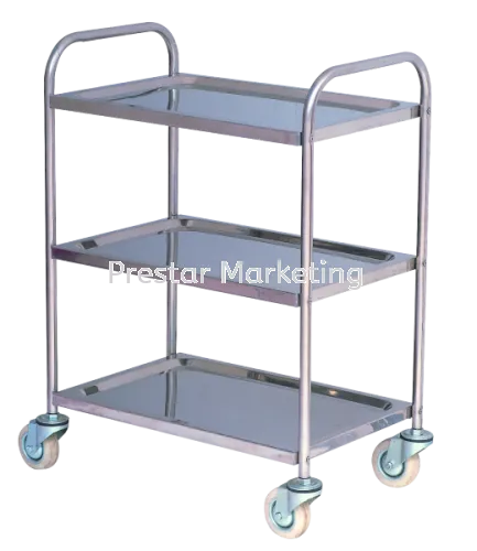 MYSTAR - 2 WAY STAINLESS STEEL TROLLEY