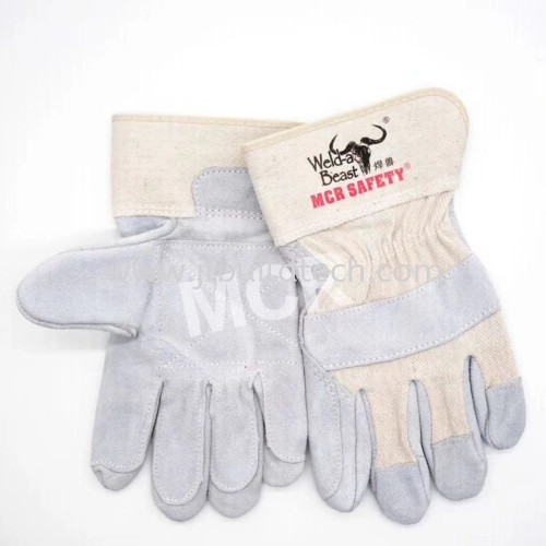 HALF COW LEATHER HAND GLOVE 