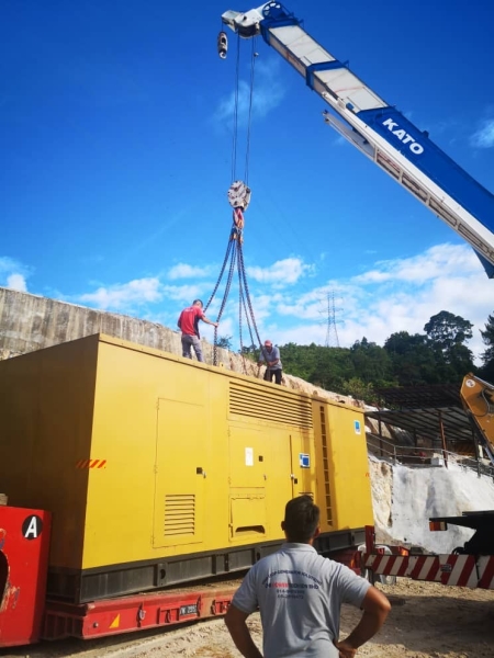 Genset Rental Unit 1300KVA at Ipoh Malaysia Caterpillar Generator Rental Generator Perak, Malaysia, Penang, Selangor, Pahang, Johor Bahru (JB), Kuala Lumpur (KL) Supplier, Suppliers, Supply, Supplies | One Power Tech Sdn Bhd