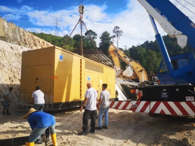 Genset Rental Unit 1300KVA at Ipoh Malaysia