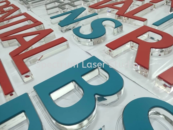 3D ACRYLIC LETTERING