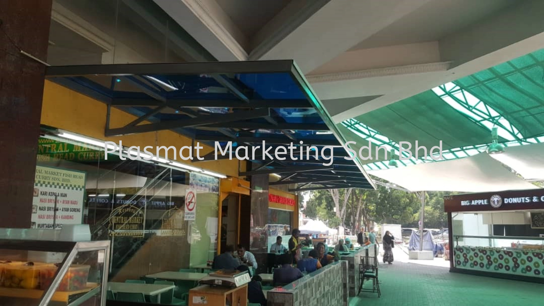 RESTAURANT SOLID POLYCARBONATE ROOFING/AWNING SHEET 