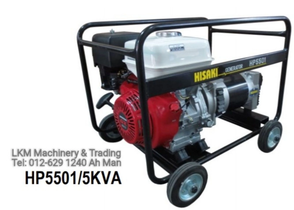 5KVA Generator With Sincro Alternator Generator (Petrol / Diesel) Seremban,  Negeri Sembilan (NS), Malaysia Supplier, Suppliers, Supply, Supplies | LKM  Machinery & Trading