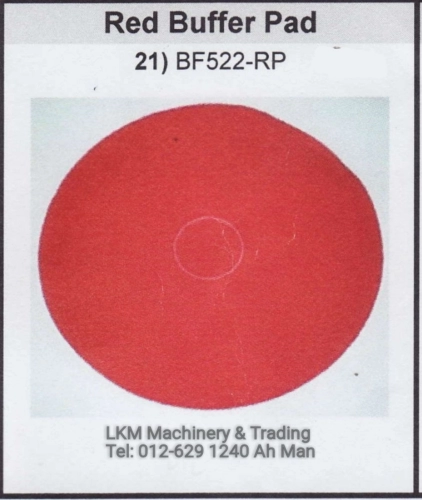 Red Buffet Pad for Floor Polisher BF522