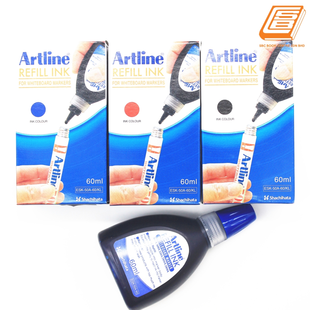 Artline Whiteboard Marker Refill Ink 60ml Esk 50a 60 Pen And Pencil Stationery Supplier Retailer Supply