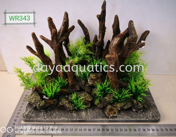 WR343 Fibre Decoration Stone,Wood,Fibre Decoration Categories Selangor, Johor Bahru (JB), Malaysia, Kuala Lumpur (KL), Kuala Selangor, Kempas Wholesaler, Manufacturer, Supplier, Supply | Daya Aquatics