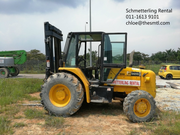 926 ROUGH TERRAIN FORKLIFT Rough Terrain Forklift Rental Malaysia, Johor, Singapore, Selangor, Kuala Lumpur (KL), Penang Rental, Supplier | Schmetterling Rental Sdn Bhd