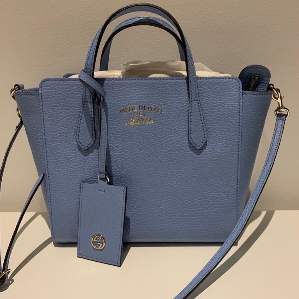 (SOLD) Brand New Gucci Tote in Baby Blue (Two Ways Carry) Gucci Kuala Lumpur (KL), Selangor, Malaysia. Supplier, Retailer, Supplies, Supply | BSG Infinity (M) Sdn Bhd