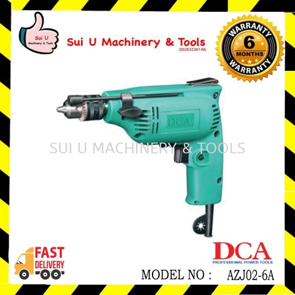 DCA AZJ02-6A 1/4" Electric Drill 230W Drill , Impact Drill , Impact Wrench , Screwdriver , Engraver Power Tool Kuala Lumpur (KL), Malaysia, Selangor, Setapak Supplier, Suppliers, Supply, Supplies | Sui U Machinery & Tools (M) Sdn Bhd