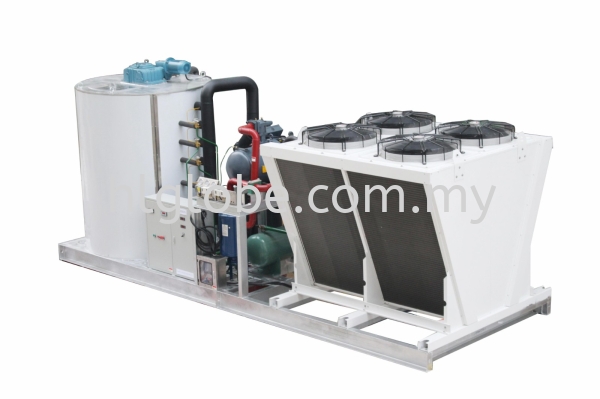 Flake Ice Condensing System 15Ton per Day Flake Ice Machine Negeri Sembilan, Malaysia, Port Dickson Supplier, Suppliers, Supply, Supplies | HL Globe Solution Sdn Bhd