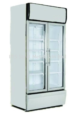 2 DOOR DISPLAY CHILLER 680L-LED