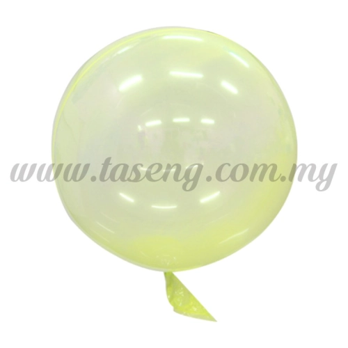 18inch Seamless Festive Crystal Balloon *Yellow (B-18CB-Y)