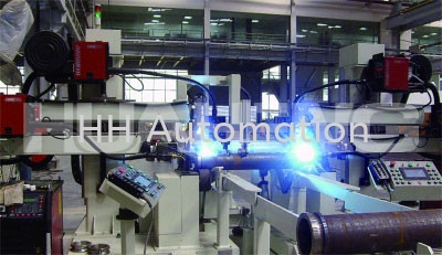 Pipe - Flange Automatic Welding System Pipe to Flange Welding Stations Pipe Prefabrication System Selangor, Malaysia, Kuala Lumpur (KL), Klang Supplier, Manufacturer, Supply, Supplies | HH Automation Sdn Bhd