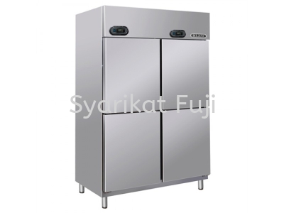 Dual Upright Chiller & Freezer 