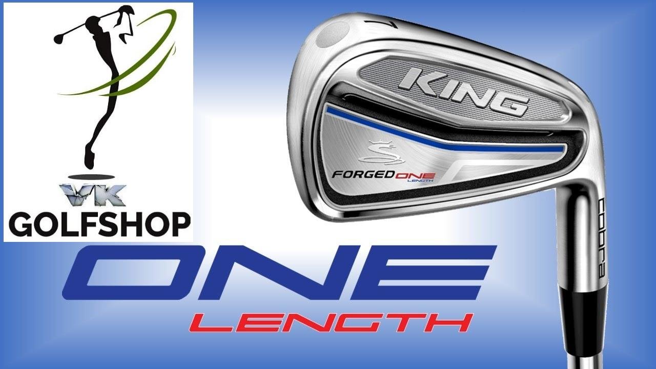 COBRA KING FORGED ONE LENGTH IRON STIFF FLEX NS PRO SHAFT 4-GW