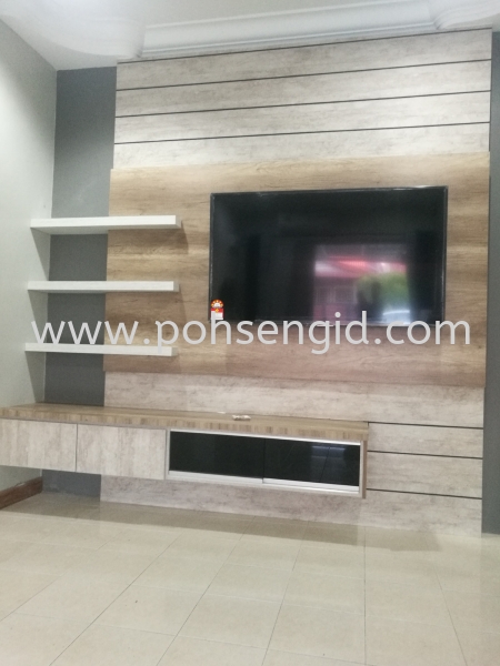  Living Room Seremban, Negeri Sembilan (NS), Malaysia Renovation, Service, Interior Design, Supplier, Supply | Poh Seng Furniture & Interior Design