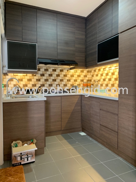 Solid Ply Laminate Kitchen Cabinet #SUCI Kitchen Seremban, Negeri Sembilan (NS), Malaysia Renovation, Service, Interior Design, Supplier, Supply | Poh Seng Furniture & Interior Design