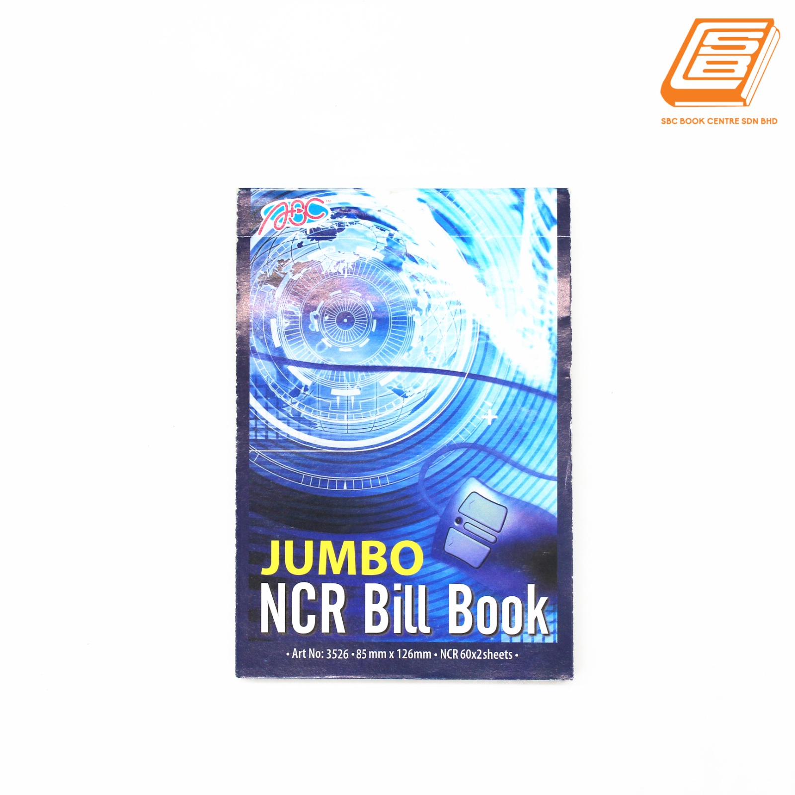 ABC - Jumbo NCR Bill Book 2ply - 85mm x 126mm - 60 x 2sheets - (3526)