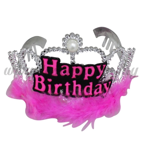 Hairband Happy Birthday *Pink (DU-HB-P)